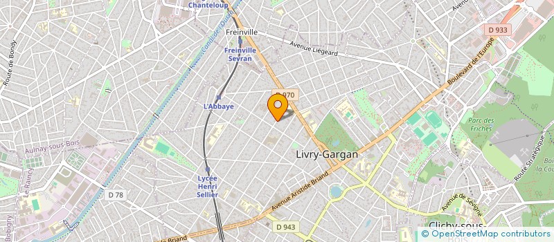 localisation de l'entreprise SCI JELYDE à LIVRY-GARGAN
