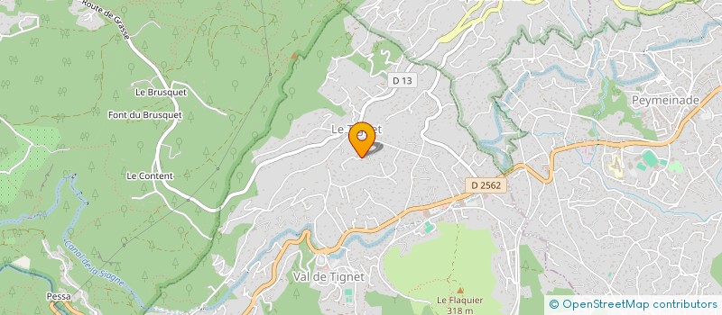 localisation de l'entreprise SCI JEM à SAINT-CEZAIRE-SUR-SIAGNE