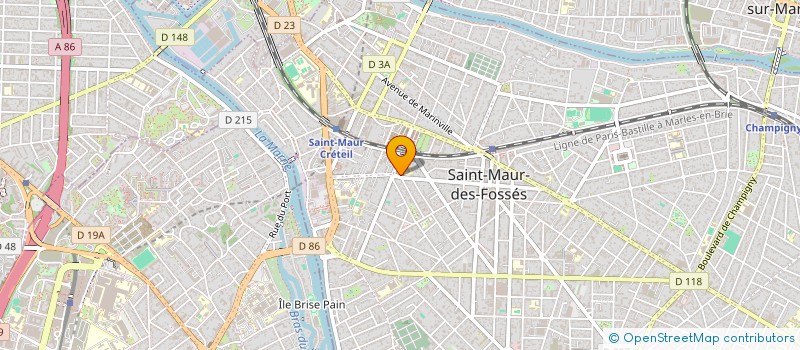 localisation de l'entreprise SCI JEM à SAINT-MAUR-DES-FOSSES