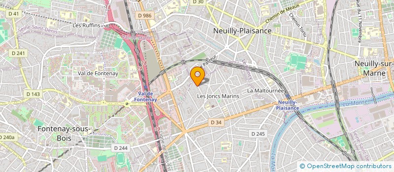 localisation de l'entreprise SCI JEM à LE PERREUX-SUR-MARNE