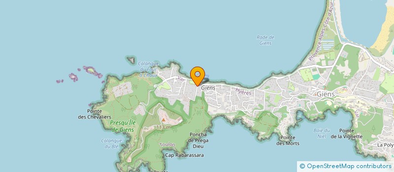 localisation de l'entreprise SCI JEM à HYERES