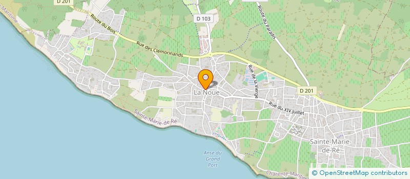 localisation de l'entreprise SCI JEM  SAINTE-MARIE-DE-RE