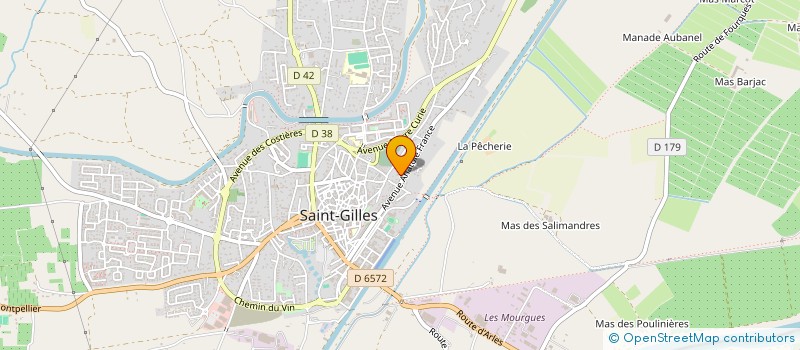 localisation de l'entreprise SCI JEM à SAINT-GILLES