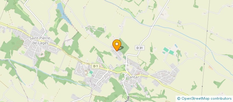 localisation de l'entreprise SCI JEM  LANTA