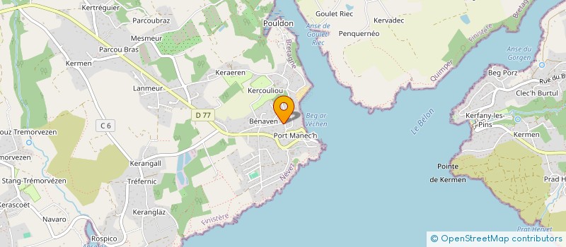 localisation de l'entreprise SCI JEM BEN AVEN  NEVEZ