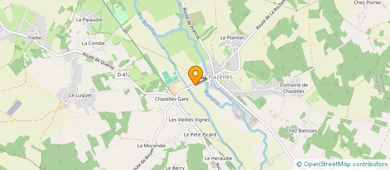 localisation de l'entreprise SCI JEM NIORT à CHAZELLES