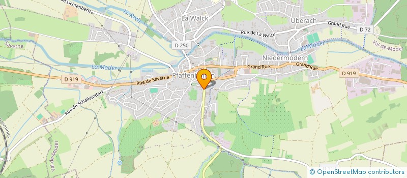 localisation de l'entreprise SCI JEMA  VAL-DE-MODER