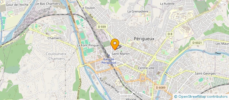 localisation de l'entreprise SCI JEMA à PERIGUEUX