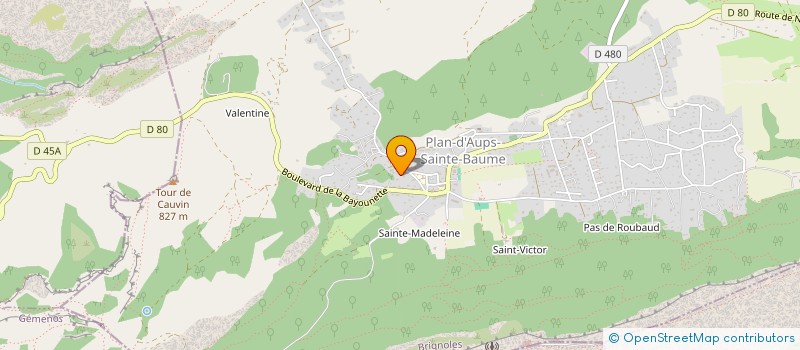 localisation de l'entreprise SCI JEMA à SAINT-CYR-SUR-MER