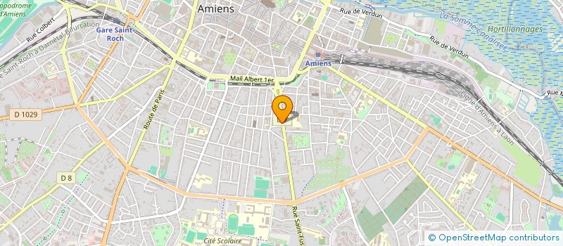 localisation de l'entreprise SCI JEMAC  AMIENS