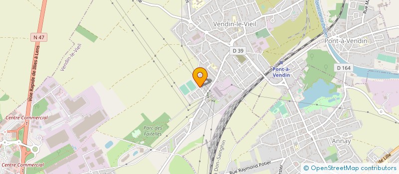 localisation de l'entreprise SCI JEMACH  VENDIN-LE-VIEIL