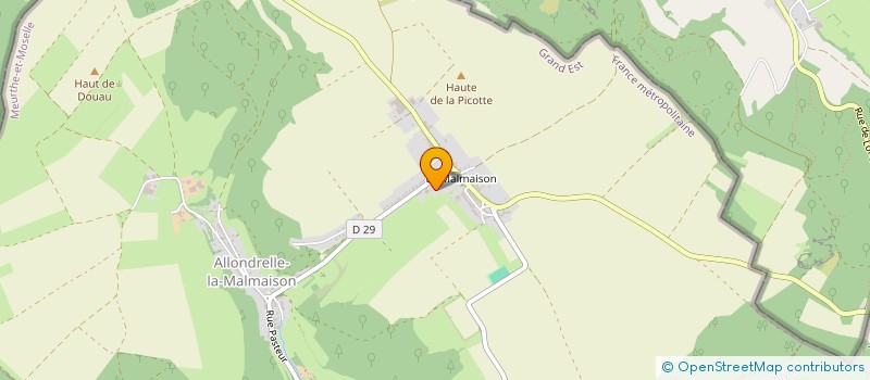 localisation de l'entreprise SCI JEMACIL  ALLONDRELLE-LA-MALMAISON