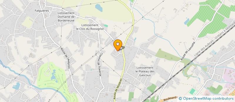 localisation de l'entreprise SCI JEMAFRA  MONTAUBAN