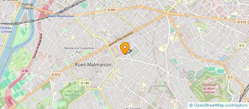 localisation de l'entreprise SCI JEMANTA à RUEIL-MALMAISON