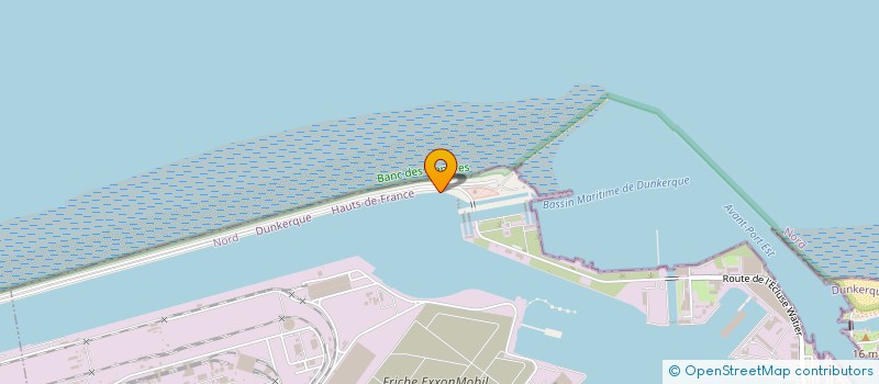 localisation de l'entreprise SCI JEMANU à DUNKERQUE