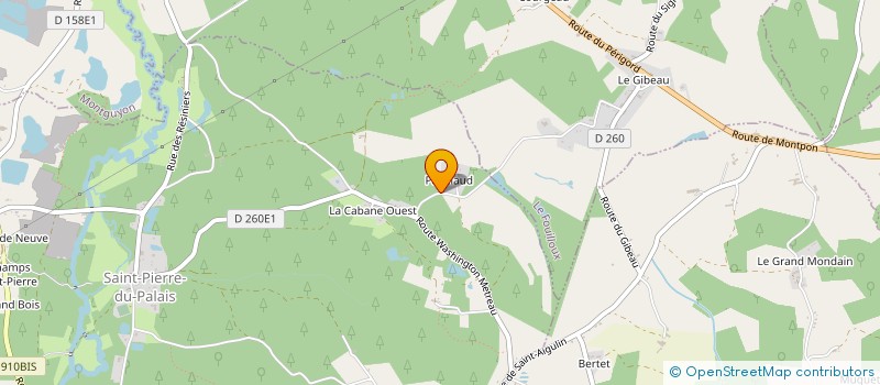 localisation de l'entreprise SCI JEMECY  SAINT-PIERRE-DU-PALAIS