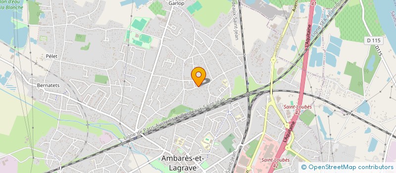 localisation de l'entreprise SCI JEMEL  AMBARES-ET-LAGRAVE