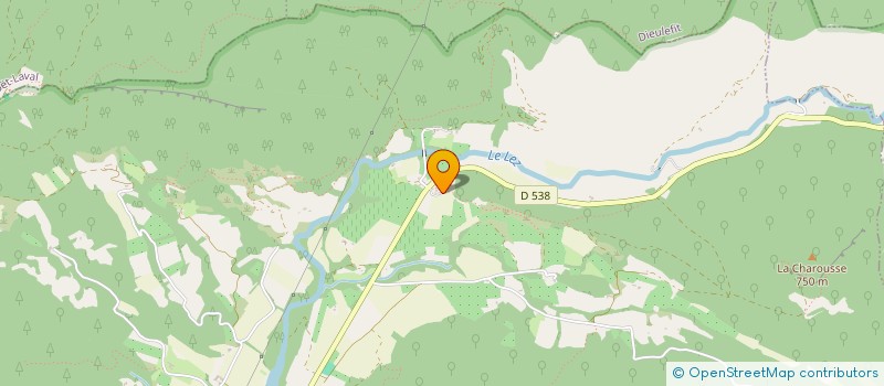 localisation de l'entreprise SCI JEMH  ROCHE-SAINT-SECRET-BECONNE