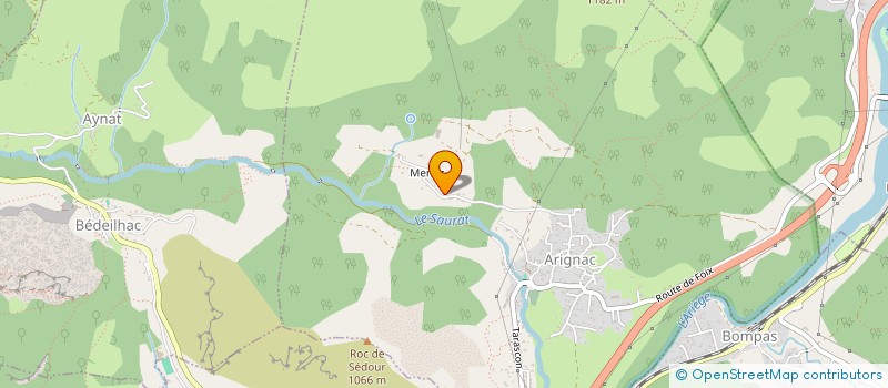 localisation de l'entreprise SCI JEMIFER à ARIGNAC