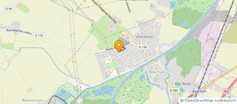 localisation de l'entreprise SCI JEMK  HORDAIN