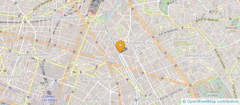 localisation de l'entreprise SCI JEMM  PARIS