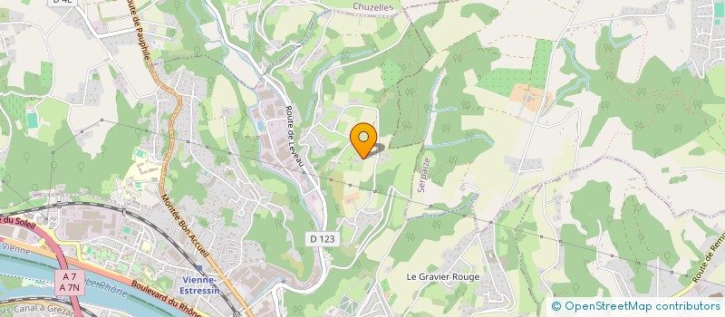 localisation de l'entreprise SCI JEMM  VIENNE