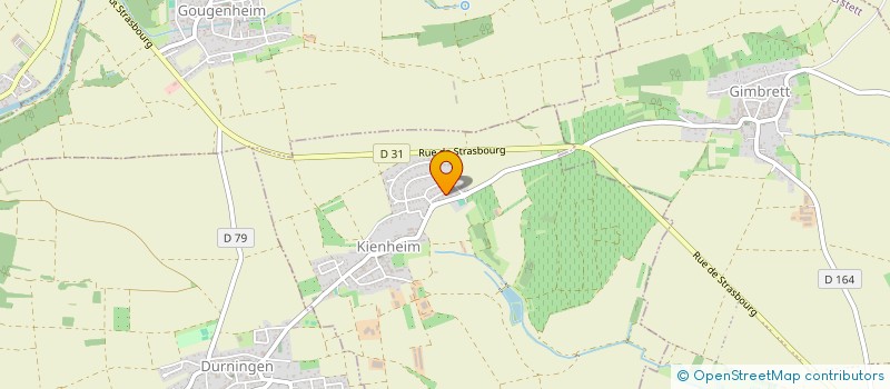 localisation de l'entreprise SCI JEMMA  KIENHEIM