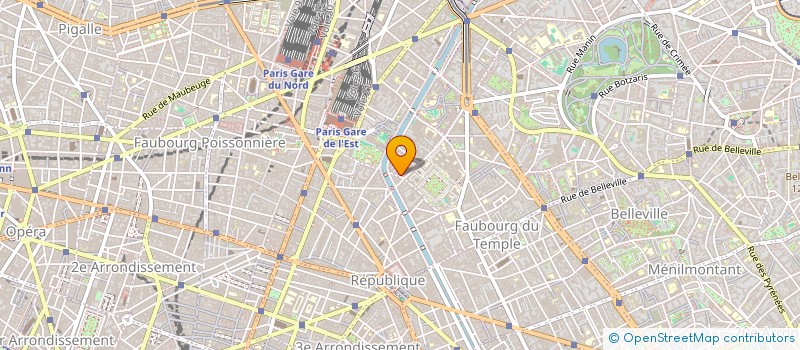 localisation de l'entreprise SCI JEMMAPES  PARIS