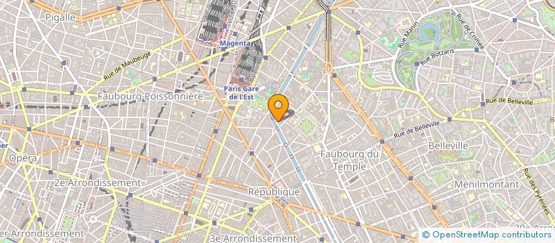 localisation de l'entreprise SCI JEMMAPES  PARIS