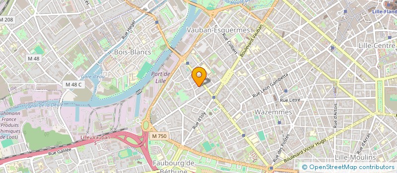 localisation de l'entreprise SCI JEMMAPPES à LILLE