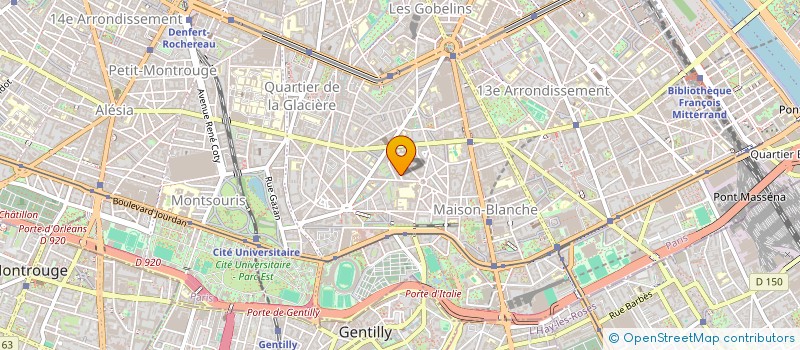 localisation de l'entreprise SCI JEMMFLO  PARIS