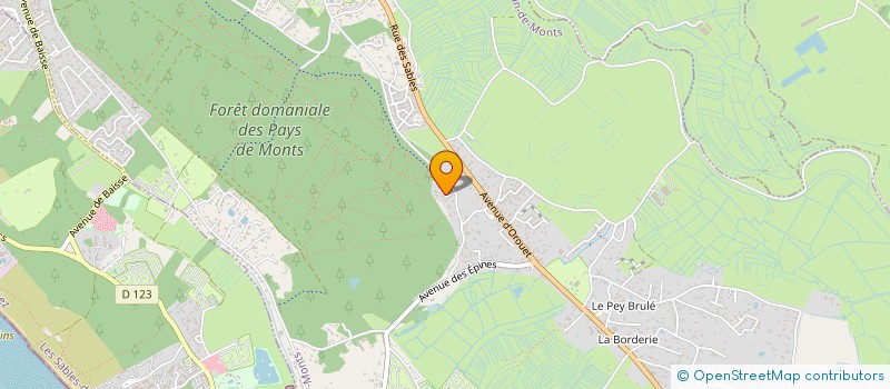 localisation de l'entreprise SCI JEMS à SAINT-JEAN-DE-MONTS