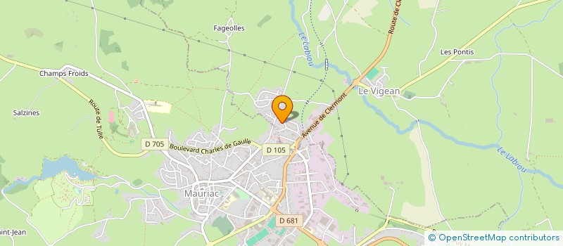 localisation de l'entreprise SCI JEN à LE VIGEAN