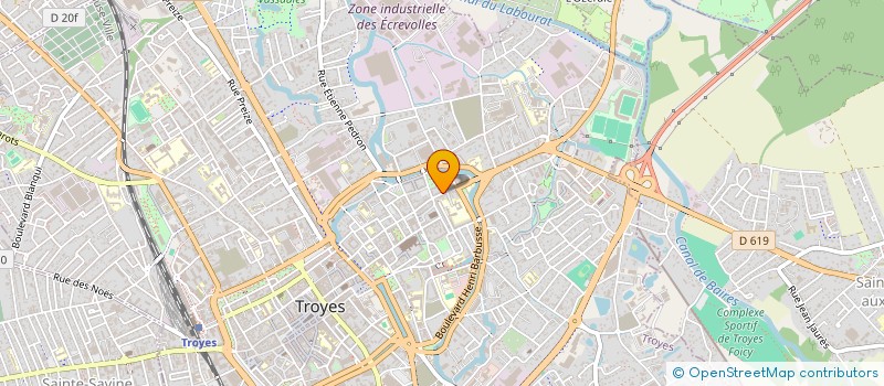 localisation de l'entreprise SCI JEN-JOH à TROYES