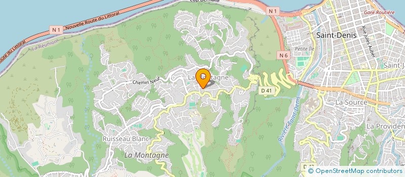 localisation de l'entreprise SCI JENA à SAINT-DENIS