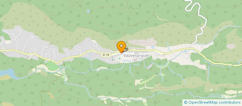 localisation de l'entreprise SCI JENA  VAUVENARGUES