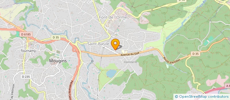 localisation de l'entreprise SCI JENAL à MOUGINS