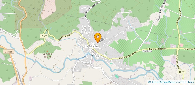 localisation de l'entreprise SCI JENALI  LA MOTTE