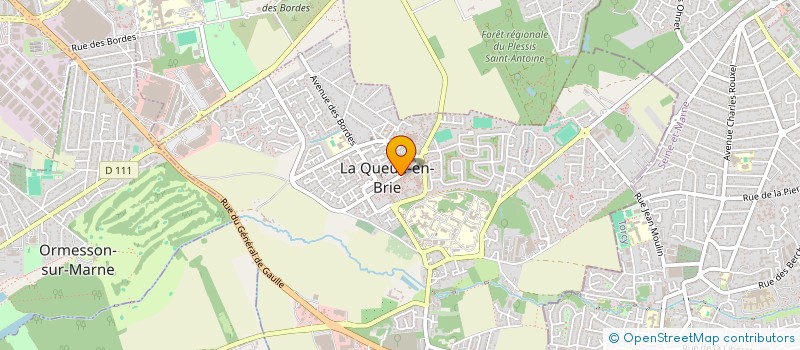 localisation de l'entreprise SCI JENEKELLY  LA QUEUE-EN-BRIE