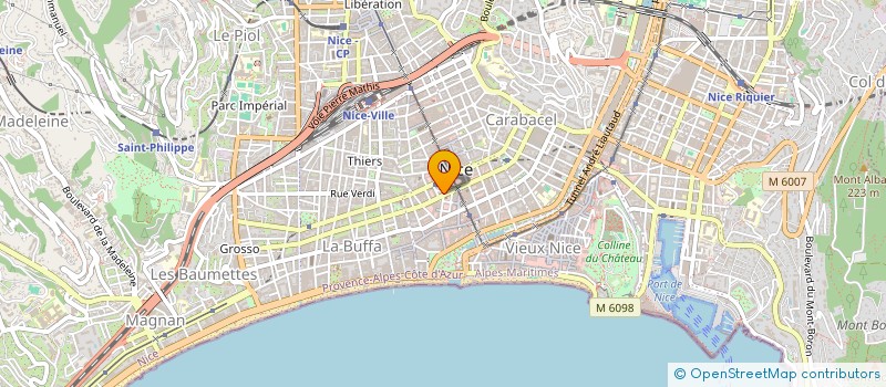 localisation de l'entreprise SCI JENI à NICE