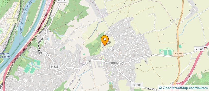 localisation de l'entreprise SCI JENICO  COMMUNAY