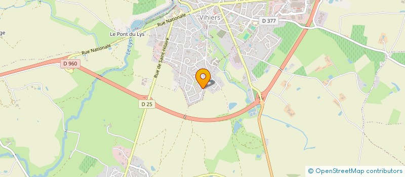 localisation de l'entreprise SCI JENICOU à LYS-HAUT-LAYON