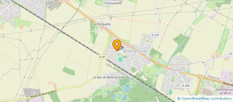 localisation de l'entreprise SCI JENIEL  BOURGUEBUS