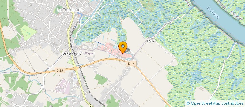 localisation de l'entreprise SCI JENILUCE  LA TREMBLADE