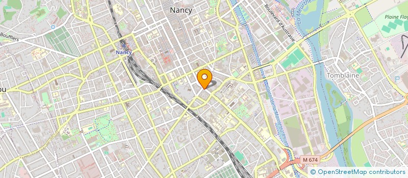 localisation de l'entreprise SCI JENN'DO  NANCY