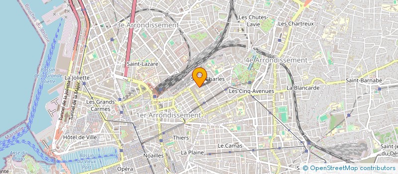 localisation de l'entreprise SCI JENOLIDE à MARSEILLE