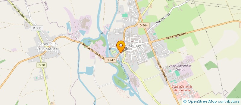 localisation de l'entreprise SCI JENS à STENAY