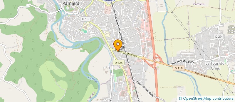 localisation de l'entreprise SCI JENY  SAINT-LAURENT-DE-LA-SALANQUE