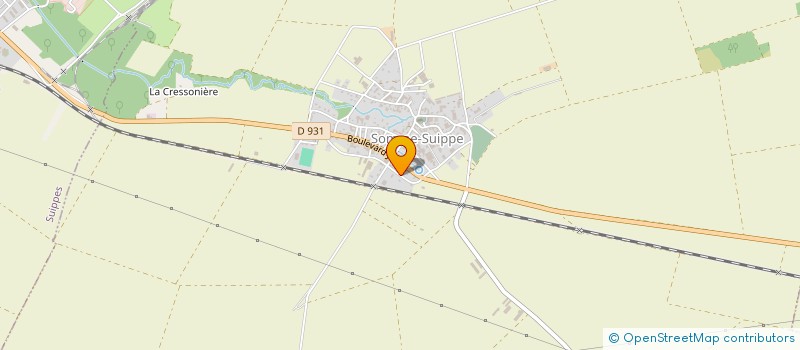 localisation de l'entreprise SCI  JEP  SOMME-SUIPPE