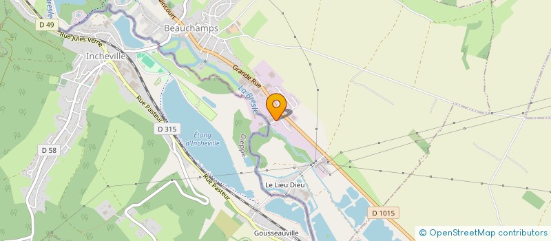 localisation de l'entreprise SCI JEPI  BEAUCHAMPS